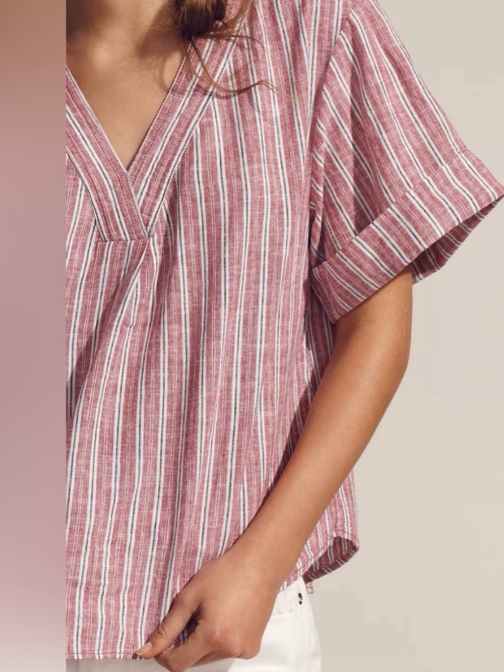 Anthropologie Pilcro Top L - Picture 4 of 12